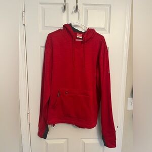 Red Rawlings Hoodie Size Large
